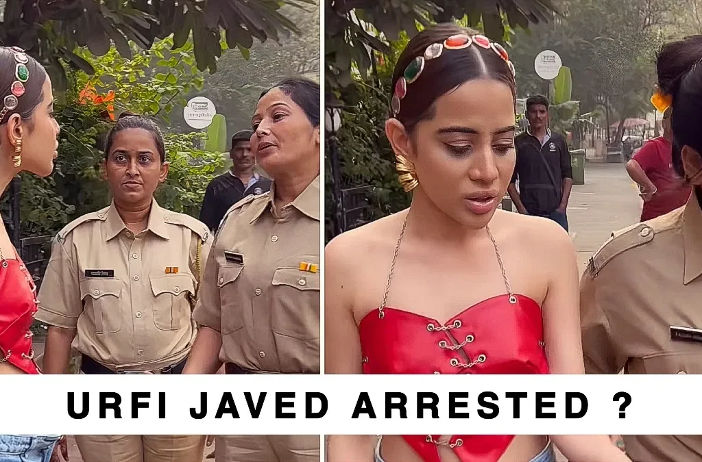 Urfi Javed Arrested for Wearing Short Clothes? Mumbai Police Take Her Into Custody - Watch Video!